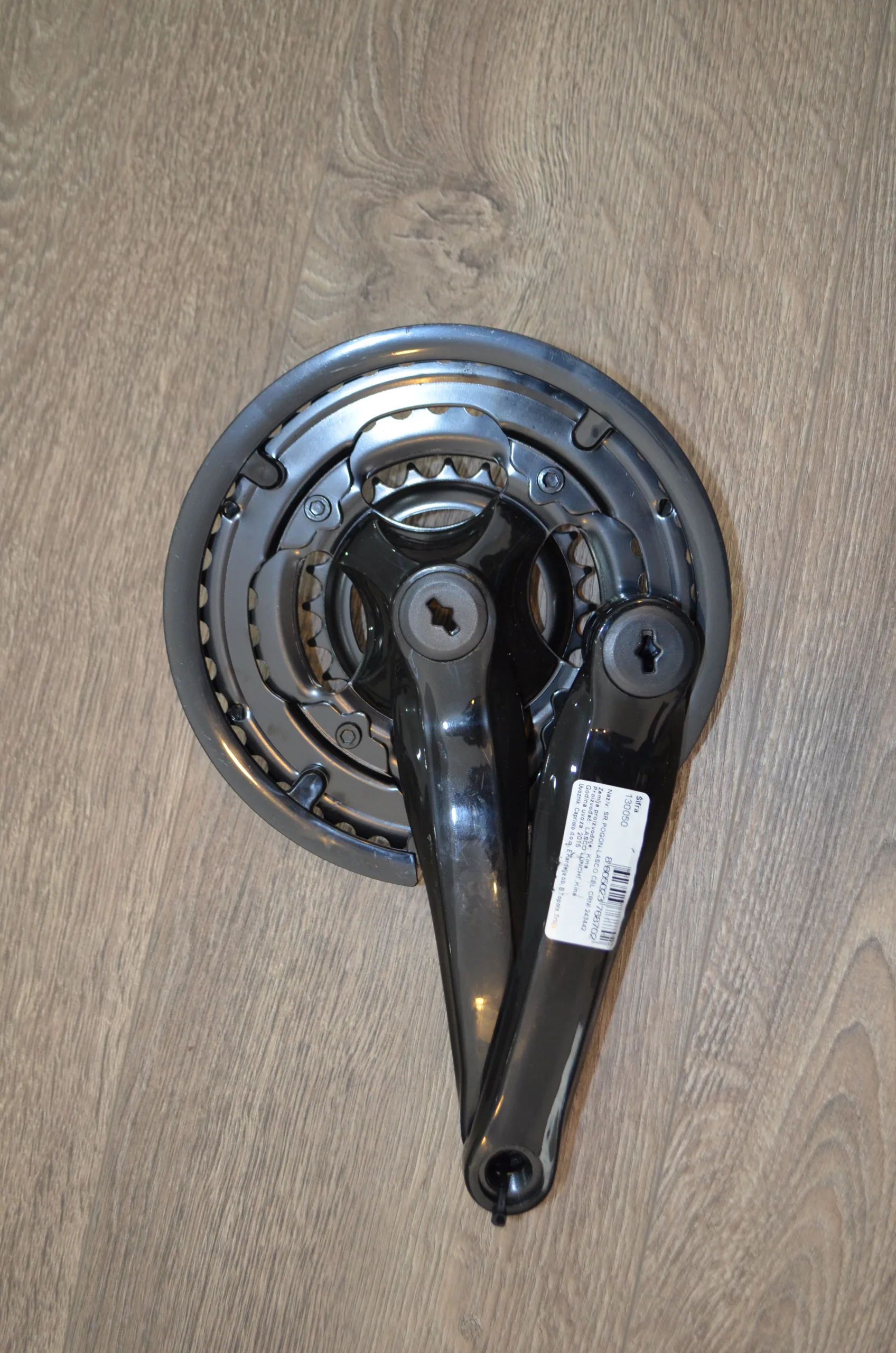 Angrenaj MTB patrat nituit 28/38/48 175 mm