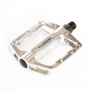 Pedale Bikeforce Platform aluminiu cu pinuri schimbabile silver