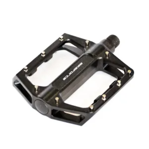 Pedale Bikeforce Platform aluminiu cu pinuri schimbabile negru