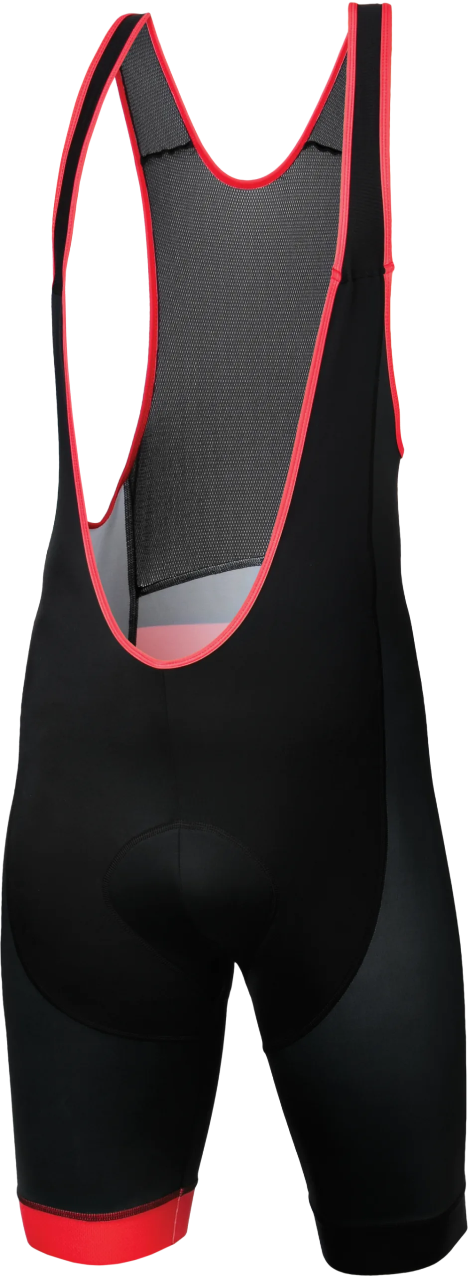 Pantaloni cu bretele Kross Pave Bib Shorts black-red size XXL