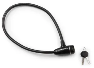 Lacat spiral cu cheie Kross KZK 110 12mm x 650mm black