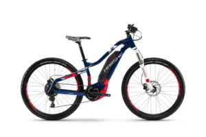 Bicicleta electrica e-bike Haibike SDURO HardLife 3.0 500Wh 11s NX YWC albastru alb L