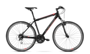 Bicicleta Kross Evado 3.0 28 L black-red-glossy