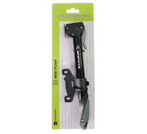 Pompa mini Bikeforce aluminiu 80 PSI dual head SV/FV/DV BM-01