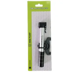 Pompa mini Bikeforce aluminiu 80 PSI SV/FV/DV BM-03