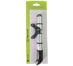 Pompa mini Bikeforce cu furtun aluminiu 80 PSI SV/FV/DV BM-09