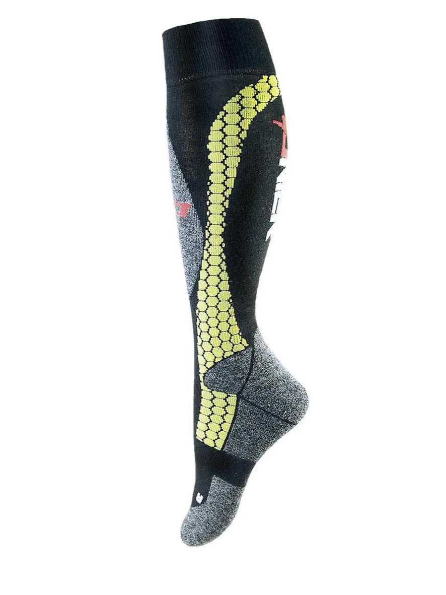 Sosete Zanier Unisex black-green size S