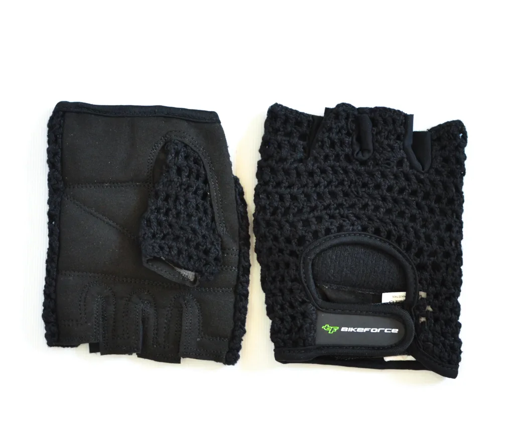 Manusi BIKEFORCE Fitness black M
