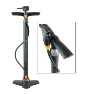 Pompa atelier cu manometru SKS Air X-Press 8 bar tub plastic
