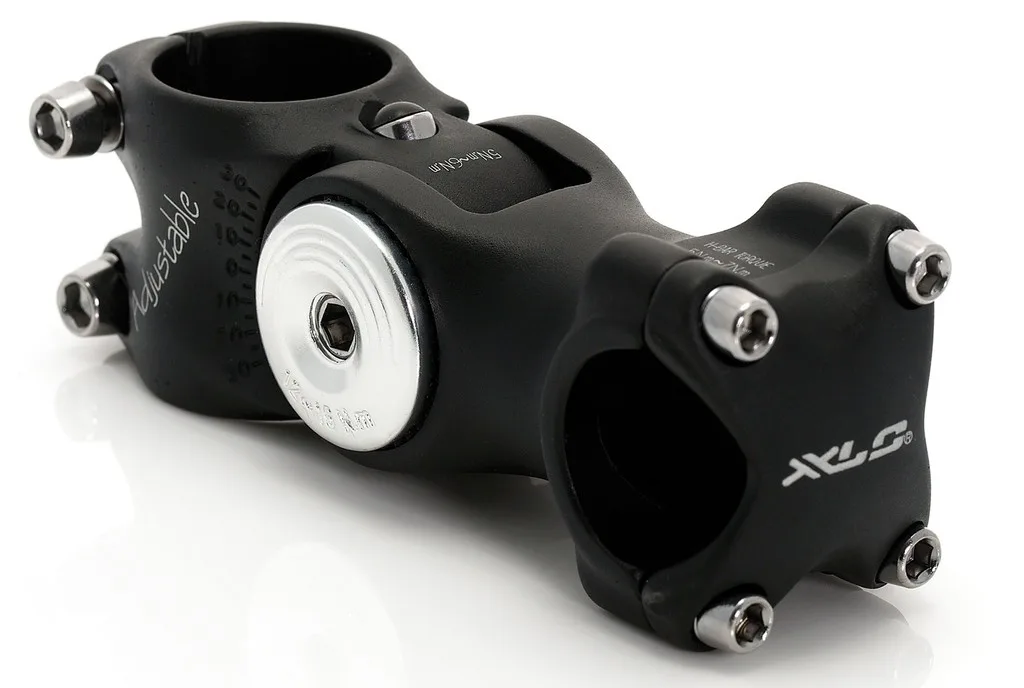 Pipa XLC A-Head ST-M02 aluminiu black 1 1/8,25.4mm,Angle adj..0-90,110mm