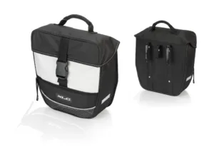 Geanta portbagaj XLC single fata/spate Traveller BA-S67 black/anthracite, 34x30x13cm, ap.13 litrii
