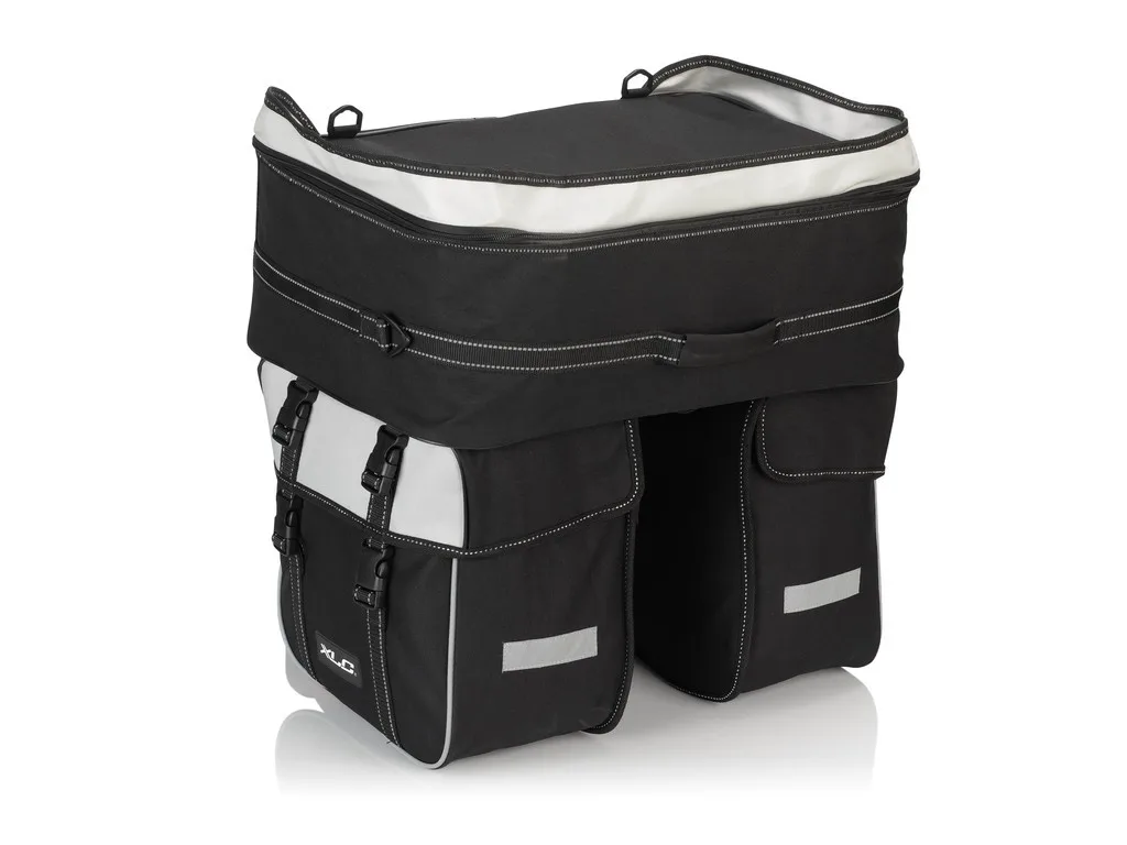 Geanta portbagaj XLC triple bag Traveller BA-S68 black/anthracite approx. 58 litrii
