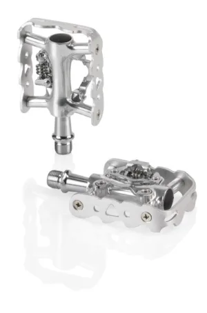 Pedale XLC SPD PD-S20 double side silver
