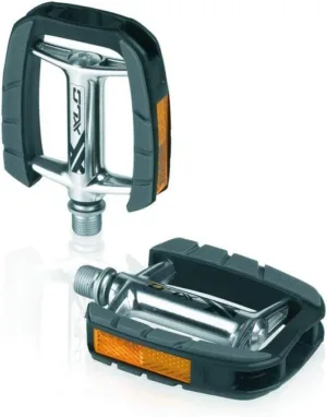 Pedale XLC City-Comfort PD-C09 aluminiu silver-black