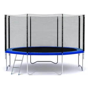 Trambulina 366 cm cu plasa si scarita de acces