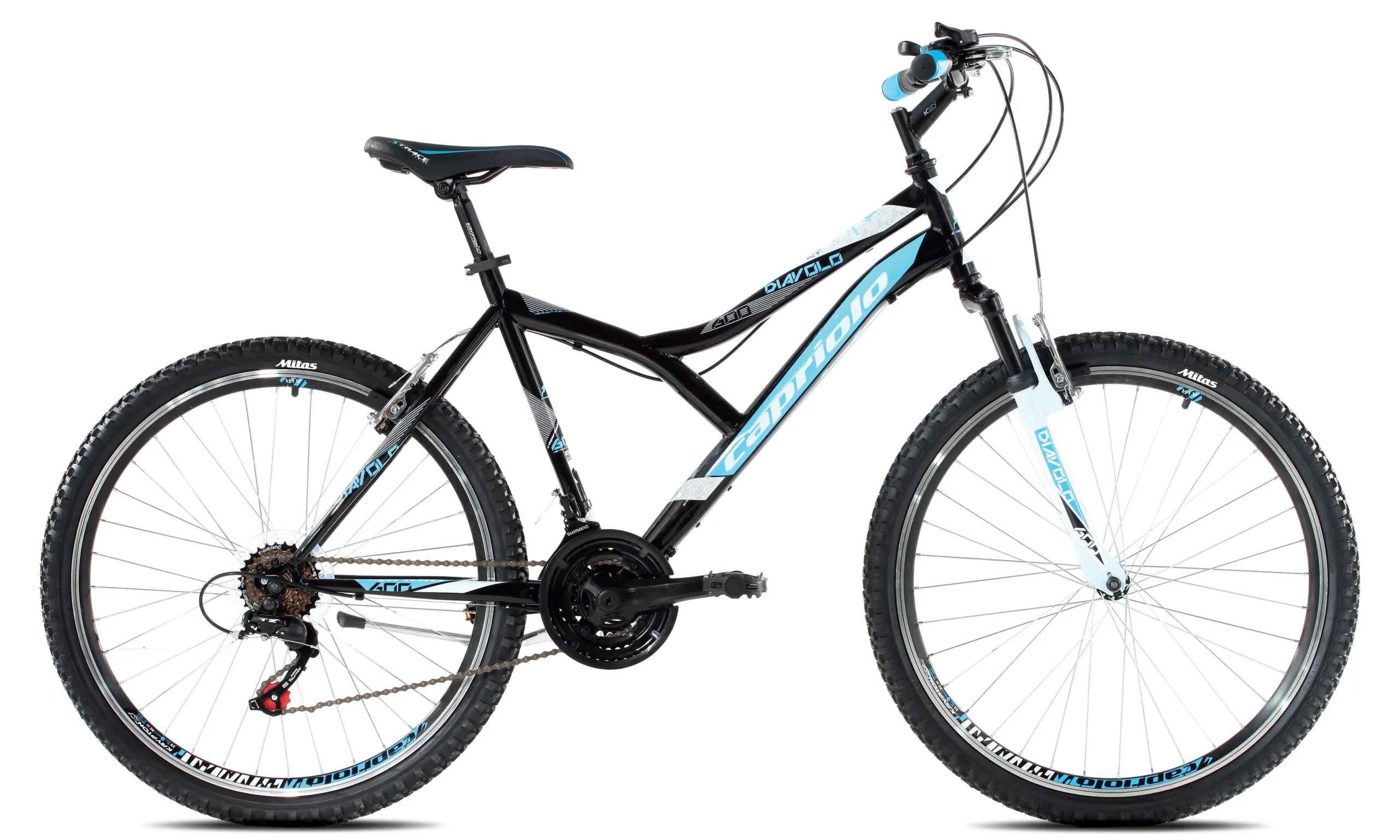 Bicicleta MTB 26 Capriolo Diavolo FS albastru 17