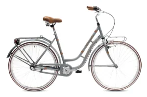 Bicicleta dama 28 Capriolo Bianka gri bej 20