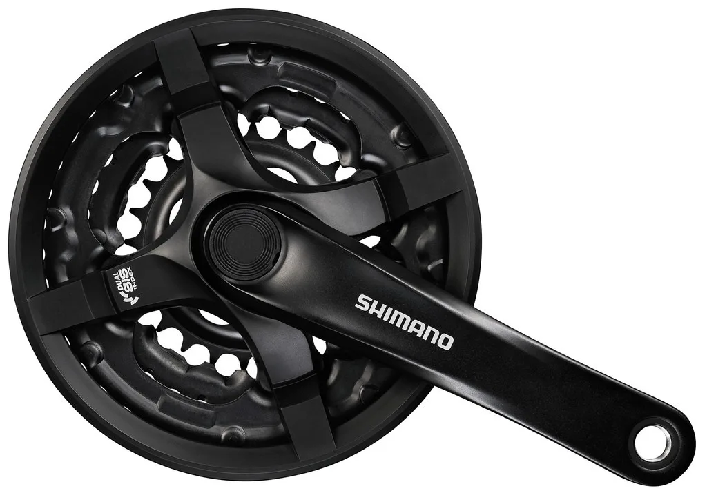 Angrenaj Shimano Tourney FC-TY 501 42x34x24T 170mm 6-7-8 viteze negru EFCTY501C244CLB