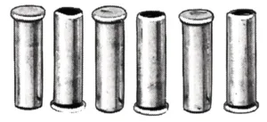 Capac cablu frana - 1.9 mm argintiu 1 bucati