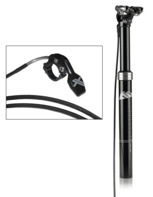 Tija sa telescopica XLC All MTN 31.3mm 350mm remote black