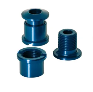 Suruburi prindere foi angrenaj XLC 5 bucati/set blue
