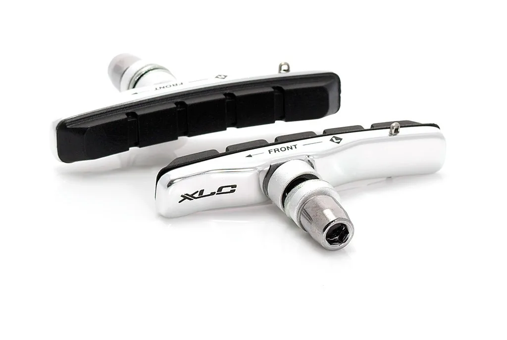 Saboti de frana XLC cu filet 2 perechi 72mm black-silver