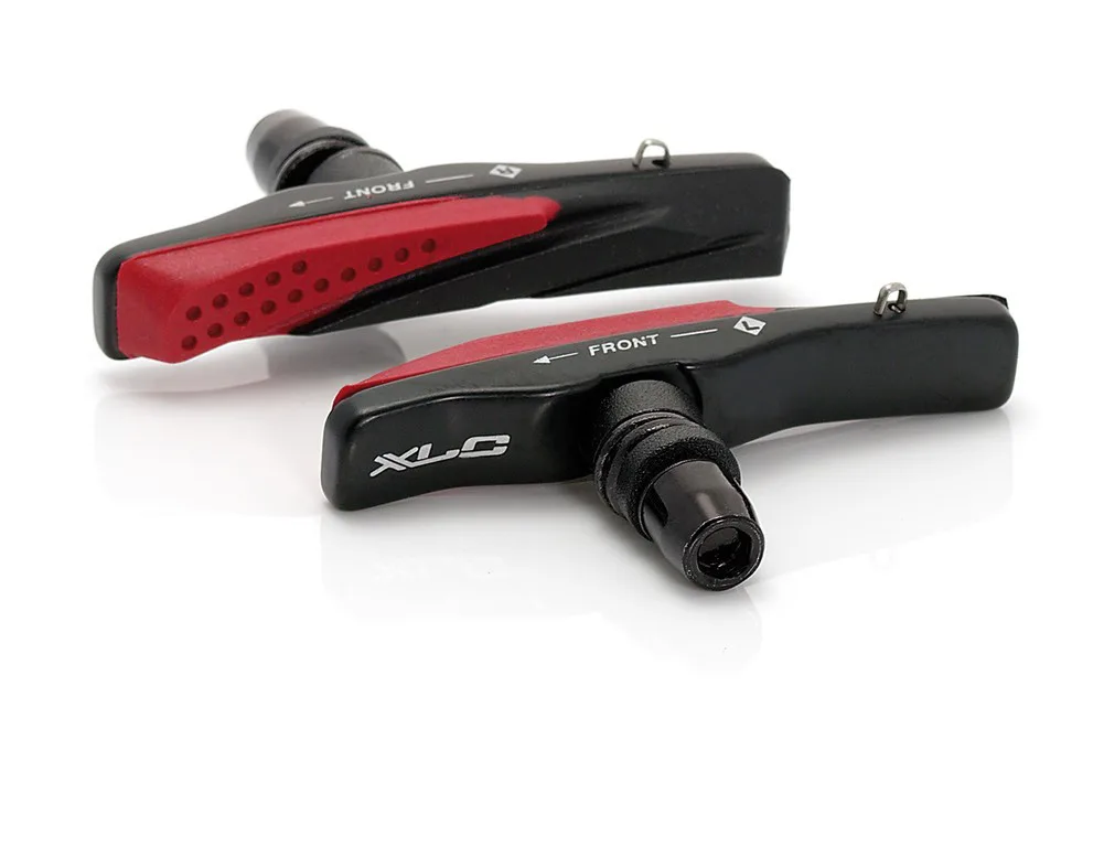 Saboti de frana XLC cu filet 2 perechi 72mm black-red