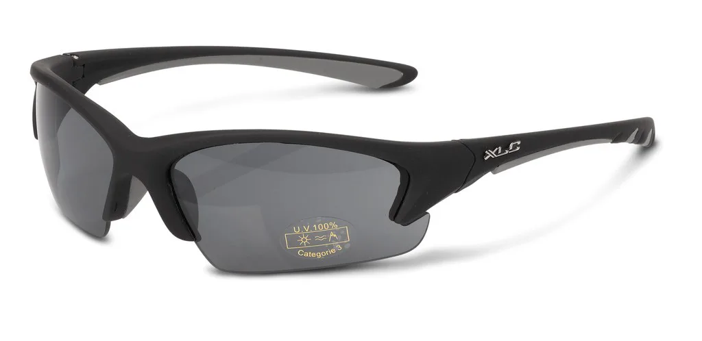 Ochelari XLC Fidschi SG-C08 Dim black frame glasses smoke