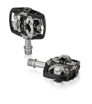 Pedale XLC PD-S18 double-sided black/silver SPD-compatible
