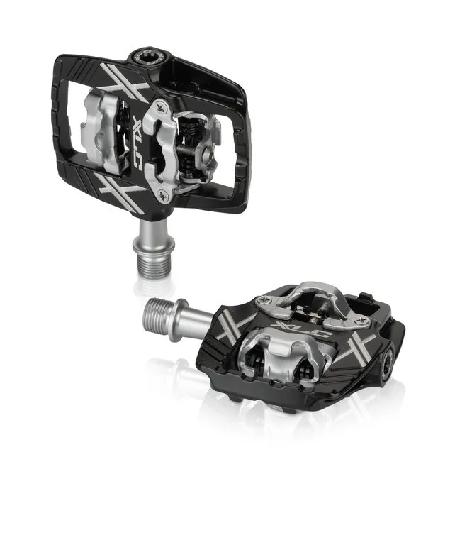 Pedale XLC PD-S19 double-sided black/silver SPD-compatible