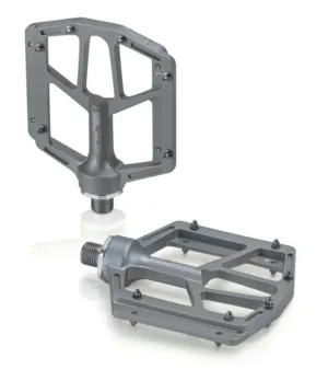 Pedale XLC MTB/ATB pedal PD-M14 aluminiu titanium colour 320g