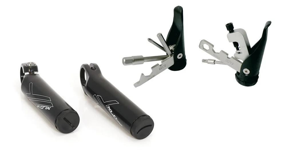 Bar ends XLC Comp BE-A11 110 mm black incl tools