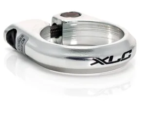 Colier pentru tija de sa XLC Road PC-B01 aluminiu 31.8mm silver w. Sock.
