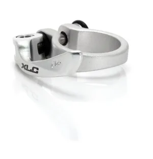 Colier pentru tija de sa XLC PC-L01 aluminiu 31.8mm silver w. Quick Release