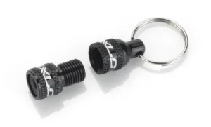 Breloc XLC cu adaptor valva AV la DV/SV black
