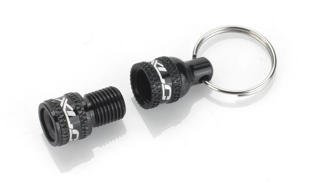 Breloc XLC cu adaptor valva AV la DV/SV black