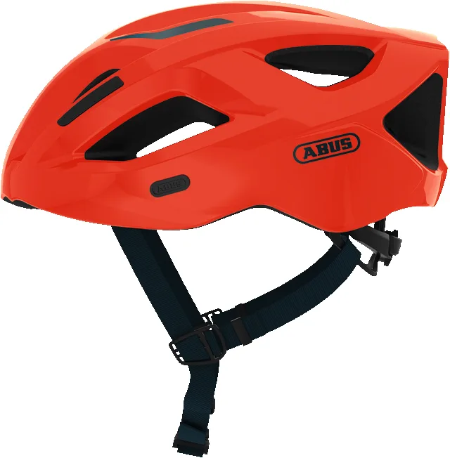 Casca de protectie Aduro 2.1 shrimp orange M Abus