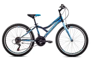 Bicicleta copii 24 Capriolo Diavolo negru albastru 13
