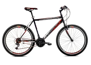 Bicicleta MTB 26 Capriolo Passion barbati negru rosu 19
