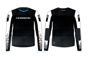 Tricou Haibike Freeride maneca lunga size XS black/white made by Maloja