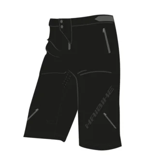 Pantaloni scurti Haibike Ryan unisex black size L