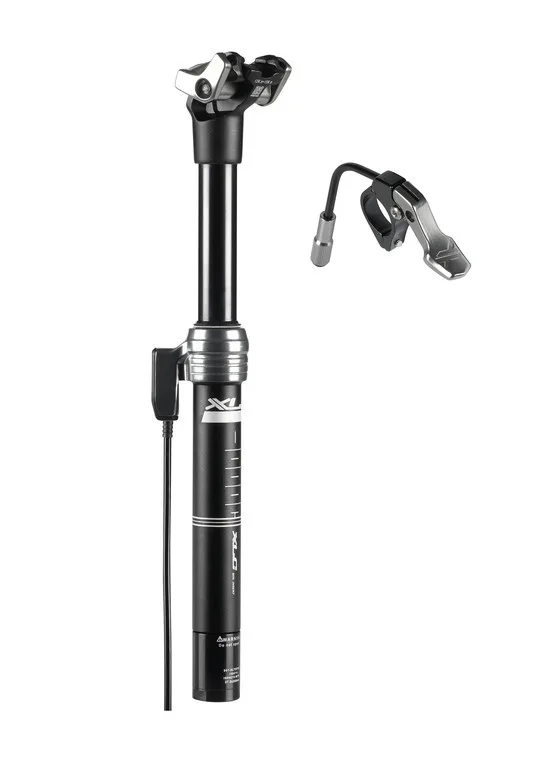 Tija sa telescopica XLC SP-T08 27.2mm 350mm black remote 85mm travel