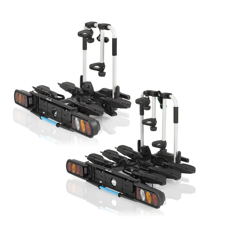 Suport biciclete XLC pe carlig foldabil 3 biciclete 13 pin, circulatie pe dreapta
