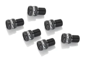 Breloc XLC cu adaptor valva AV la DV/ SV black/black 10 bucati/set fara inel