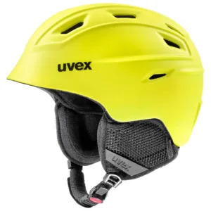 Casca schi UVEX fierce yellow mat 55-59 cm