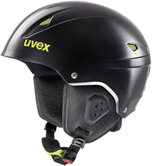 Casca schi Uvex eco black matt-yellow 55-58