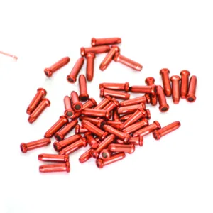 Capac cablu aluminiu 2.4mm HJ-D1001, rosu 200 bucati