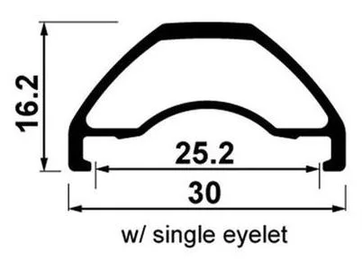 RW 29 XLC 6-hole black TA 12 32L Rodi Ready 25 disc black Niro spokes(bk) - imagine 2