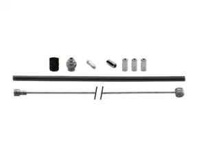 Set cablu frana universal XLC 1700-2350mm 1.5mm 2 nipluri black
