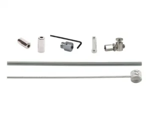 Set cablu frana XLC pentru scooter 1 700-2250mm 1 niplu silver
